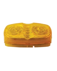 (CARD) 14 AMBER LED RECTANGULAR "TIGER EYE" CLEARANCE/MARKER LIGHT W/ REFLECTOR - AMBER LENS (CARD) 14 AMBER LED RECTANGULAR "TIGER EYE" CLEARANCE/MARKER LIGHT W/ REFLECTOR - AMBER LENS