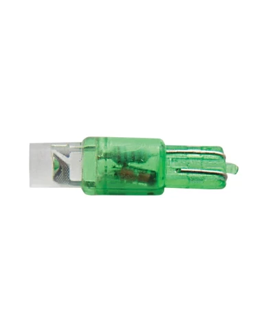 (2/CARD) 37/BP2 BULB W/ 1 MICRO LED BULB - GREEN (2/CARD) 37/BP2 BULB W/ 1 MICRO LED BULB - GREEN
