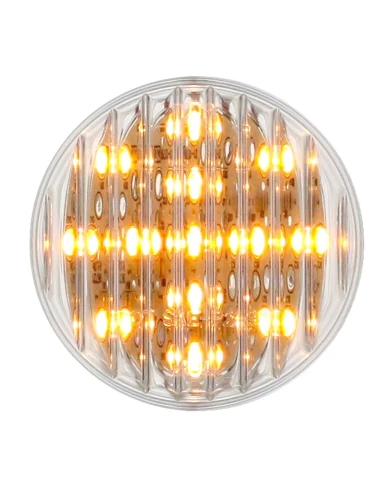 (CARD) 13 AMBER LED 2 1/2" FLAT CLEARANCE/MARKER LIGHT - CLEAR LENS **NO OTHER DISCOUNTS APPLICABLE** (CARD) 13 AMBER LED 2 1/2" FLAT CLEARANCE/MARKER LIGHT - CLEAR LENS **NO OTHER DISCOUNTS APPLICABLE**