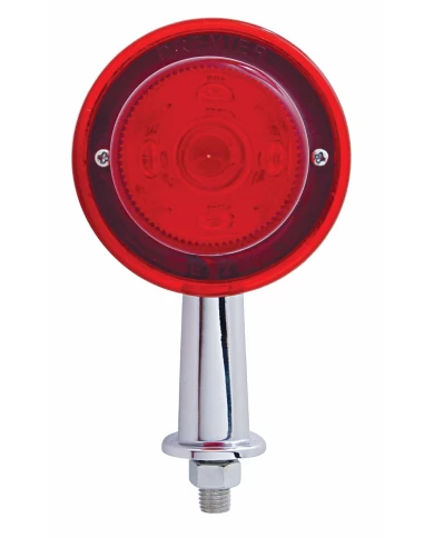 (CARD) 13 RED LED HONDA LIGHT KIT W/ 2 1/8" ARM - RED LENS (CARD) 13 RED LED HONDA LIGHT KIT W/ 2 1/8" ARM - RED LENS