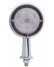 (CARD) 13 AMBER LED HONDA LIGHT KIT W/ 2 1/8" ARM - CLEAR LENS