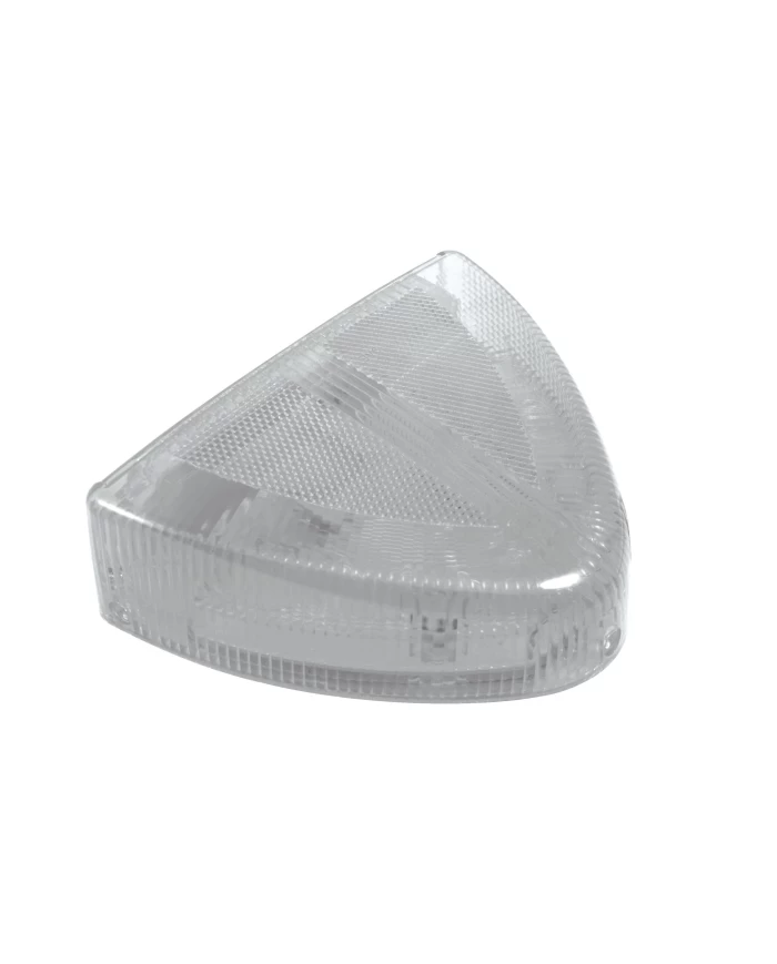 (CARD) 30 LED PETERBILT FRONT TURN SIGNAL LIGHT - LOW PROFILE, AMBER/CLEAR LENS (CARD) 30 LED PETERBILT FRONT TURN SIGNAL LIGHT - LOW PROFILE, AMBER/CLEAR LENS