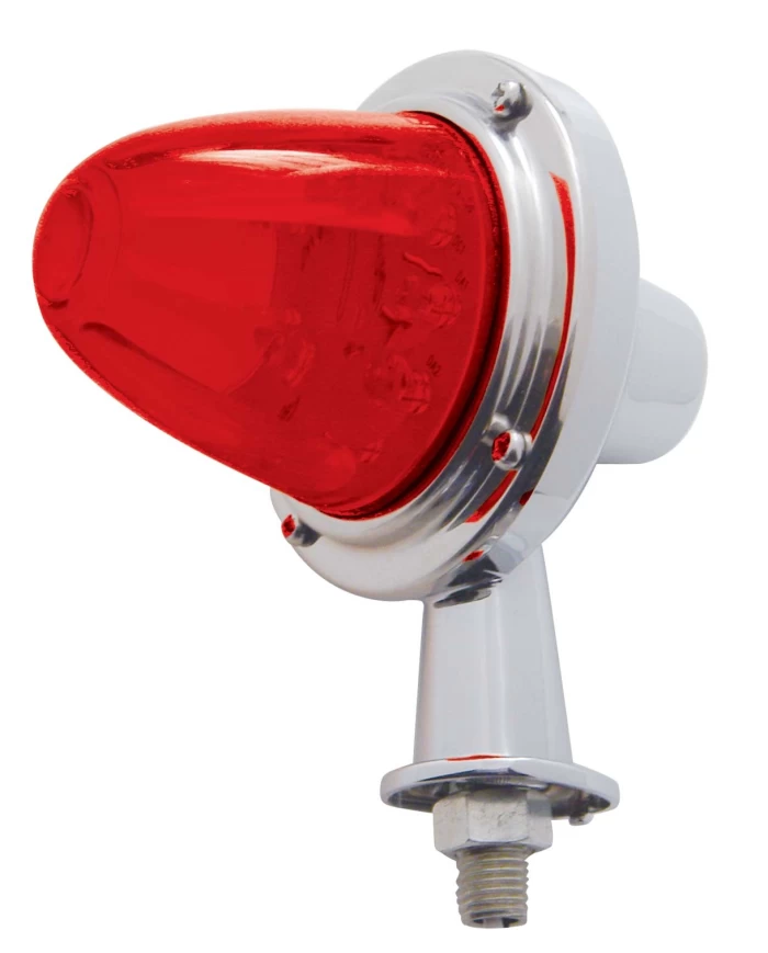 (CARD) 11 RED LED WATERMELON HONDA LIGHT W/ 1 1/8" ARM - RED LENS (CARD) 11 RED LED WATERMELON HONDA LIGHT W/ 1 1/8" ARM - RED LENS