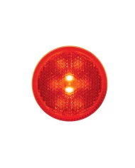 (BULK) 8 LED 2 1/2ö CLEARANCE / MARKER LIGHT - REFLECTORIZED RED LENS (BULK) 8 LED 2 1/2ö CLEARANCE / MARKER LIGHT - REFLECTORIZED RED LENS