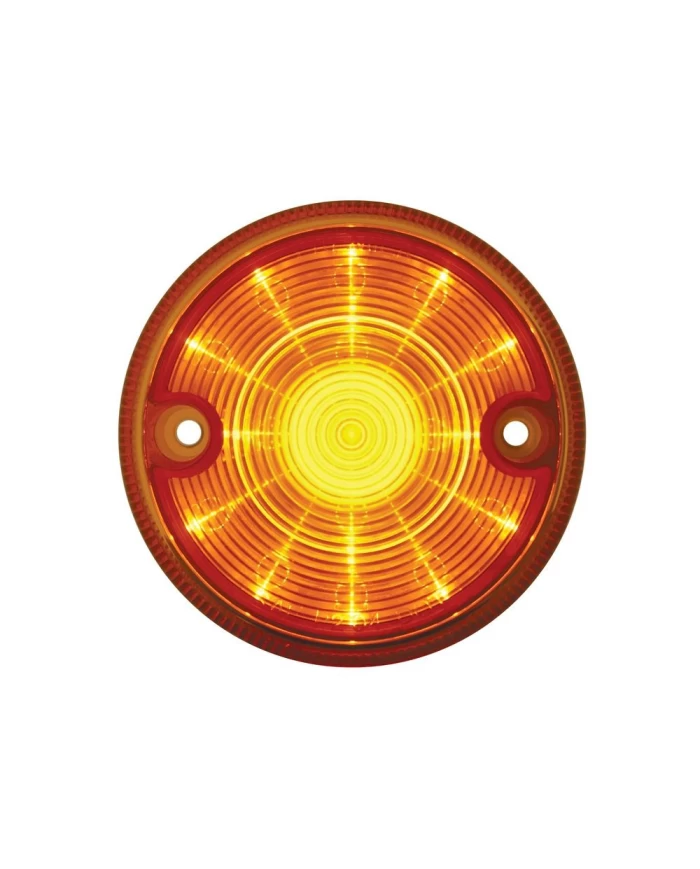 (BULK) 15 AMBER LED 3" DOUBLE FACE LIGHT ONLY SINGLE FUNCTION - AMBER LENS (BULK) 15 AMBER LED 3" DOUBLE FACE LIGHT ONLY SINGLE FUNCTION - AMBER LENS
