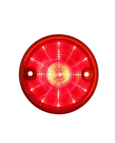 (BULK) 15 RED LED 3" DOUBLE FACE LIGHT ONLY SINGLE FUNCTION - RED LENS (BULK) 15 RED LED 3" DOUBLE FACE LIGHT ONLY SINGLE FUNCTION - RED LENS
