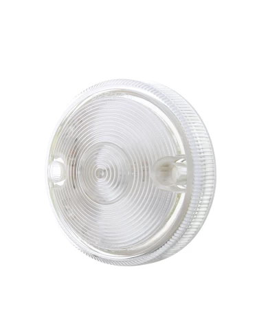 (BULK) 15 AMBER LED 3" DOUBLE FACE LIGHT ONLY SINGLE FUNCTION - CLEAR LENS (BULK) 15 AMBER LED 3" DOUBLE FACE LIGHT ONLY SINGLE FUNCTION - CLEAR LENS