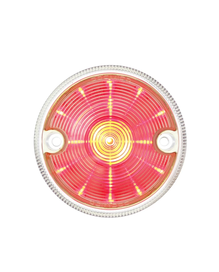 (CARD) 15 RED LED 3" DOUBLE FACE LIGHT ONLY SINGLE FUNCTION - CLEAR LENS (CARD) 15 RED LED 3" DOUBLE FACE LIGHT ONLY SINGLE FUNCTION - CLEAR LENS
