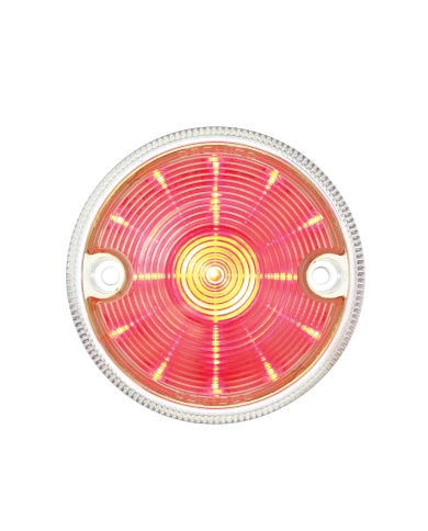 (BULK) 15 RED LED 3" DOUBLE FACE LIGHT ONLY SINGLE FUNCTION - CLEAR LENS (BULK) 15 RED LED 3" DOUBLE FACE LIGHT ONLY SINGLE FUNCTION - CLEAR LENS