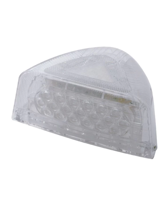 (CARD) 37 AMBER LED PETERBILT FRONT TURN SIGNAL LIGHT - CLEAR LENS (CARD) 37 AMBER LED PETERBILT FRONT TURN SIGNAL LIGHT - CLEAR LENS