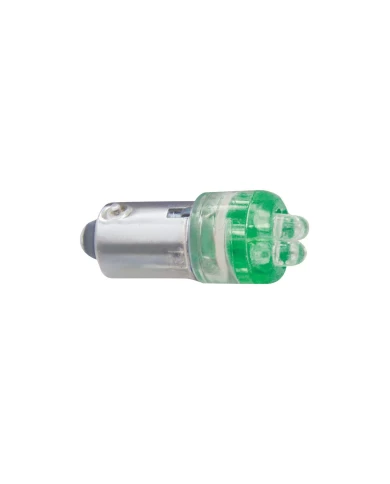 (2/CARD) 4 LED 1893 BULB - GREEN (2/CARD) 4 LED 1893 BULB - GREEN