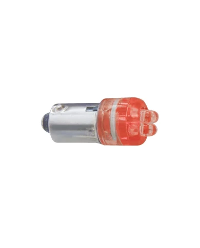 (2/CARD) 4 LED 1893 BULB - RED (2/CARD) 4 LED 1893 BULB - RED