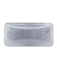 (CARD) 6 AMBER LED SMALL RECTANGULAR CLEARANCE/ MARKER LIGHT - CLEAR LENS (CARD) 6 AMBER LED SMALL RECTANGULAR CLEARANCE/ MARKER LIGHT - CLEAR LENS