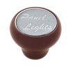 UP23547-"Panel Lights" Wood Deluxe Dash Knob - Silver Glossy Sticker
