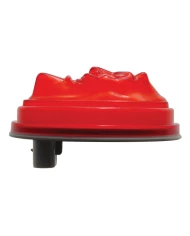 (BULK) 40 RED LED 4" DEVIL S/T/T LIGHT - RED LENS