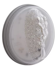 (CARD) 40 RED LED 4" DEVIL S/T/T LIGHT - CLEAR LENS (CARD) 40 RED LED 4" DEVIL S/T/T LIGHT - CLEAR LENS