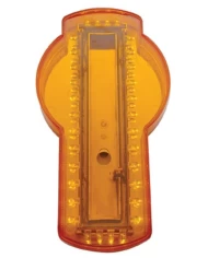 (CARD) 32 AMBER LED KENWORTH EMBLEM LIGHT - AMBER LENS