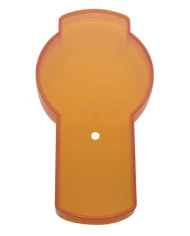 (BULK) KENWORTH EMBLEM LENS - AMBER LENS (BULK) KENWORTH EMBLEM LENS - AMBER LENS