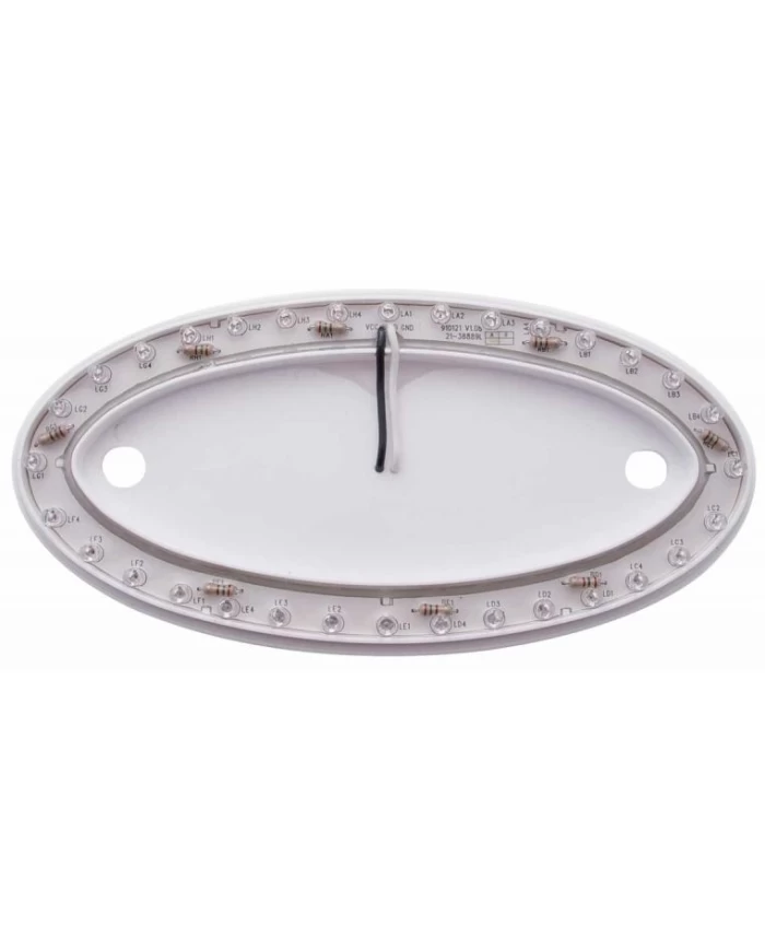 (BULK) 32 AMBER LED PETERBILT EMBLEM LIGHT BASE (LARGE)