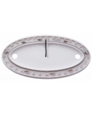 (BULK) 32 AMBER LED PETERBILT EMBLEM LIGHT BASE (LARGE)