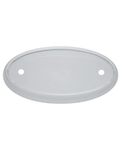 (BULK) PETERBILT EMBLEM LENS FOR 32 LED PETERBILT EMBLEM LIGHT (LARGE) - CLEAR LENS (BULK) PETERBILT EMBLEM LENS FOR 32 LED PETERBILT EMBLEM LIGHT (LARGE) - CLEAR LENS