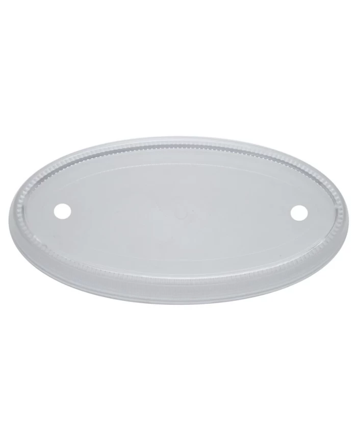 (BULK) PETERBILT EMBLEM LENS FOR 32 LED PETERBILT EMBLEM LIGHT (LARGE) - CLEAR LENS