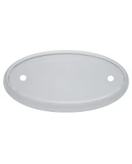 (BULK) PETERBILT EMBLEM LENS FOR 32 LED PETERBILT EMBLEM LIGHT (LARGE) - CLEAR LENS