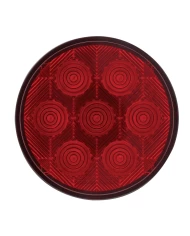 (CARD) 7 RED LED 4" "COMPETITION SEREIS" S/T/T LIGHT - RED LENS (CARD) 7 RED LED 4" "COMPETITION SEREIS" S/T/T LIGHT - RED LENS