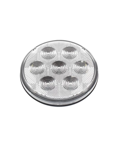 (BULK) 7 RED LED 4" "COMPETITION SEREIS" S/T/T LIGHT - CLEAR LENS (BULK) 7 RED LED 4" "COMPETITION SEREIS" S/T/T LIGHT - CLEAR LENS