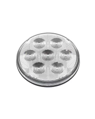 (BULK) 7 RED LED 4" "COMPETITION SEREIS" S/T/T LIGHT - CLEAR LENS