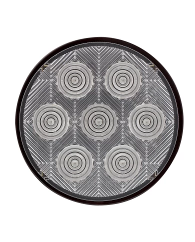 (CARD) 7 AMBER LED 4" "COMPETITION SEREIS" P/T/C LIGHT - CLEAR LENS (CARD) 7 AMBER LED 4" "COMPETITION SEREIS" P/T/C LIGHT - CLEAR LENS