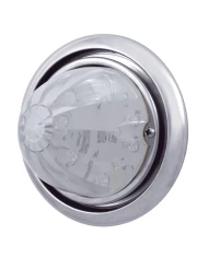 (BOX) 17 AMBER LED FREIGHTLINER COLUMBIA FRONT BUMPER SINGLE FUNCTION WATERMELON STYLE LIGHT - CLEAR LENS (BOX) 17 AMBER LED FREIGHTLINER COLUMBIA FRONT BUMPER SINGLE FUNCTION WATERMELON STYLE LIGHT - CLEAR LENS