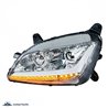 UP35812-Chrome Projection Headlight With LED Position Light & Signal For 2012-2021 Peterbilt 579- Driver