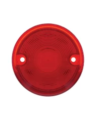 (BULK) 15 RED LED 3" DUAL FUNCTION DOUBLE FACE LIGHT - RED LENS