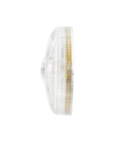 (CARD) 15 AMBER LED 3" DUAL FUNCTION DOUBLE FACE LIGHT - CLEAR LENS (CARD) 15 AMBER LED 3" DUAL FUNCTION DOUBLE FACE LIGHT - CLEAR LENS