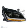 UP35815-Black Projection Headlight With LED Position & Signal For 2012-2021 Peterbilt 579- Passenger