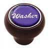UP23551-"Washer" Wood Deluxe Dash Knob - Purple Glossy Sticker