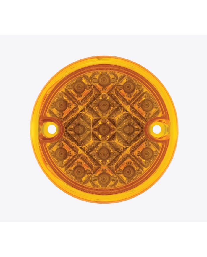 (BULK) 15 AMBER LED 3" DUAL FUNCTION DOUBLE FACE REFLECTOR LIGHT/ LIGHT ONLY - AMBER LENS (BULK) 15 AMBER LED 3" DUAL FUNCTION DOUBLE FACE REFLECTOR LIGHT/ LIGHT ONLY - AMBER LENS