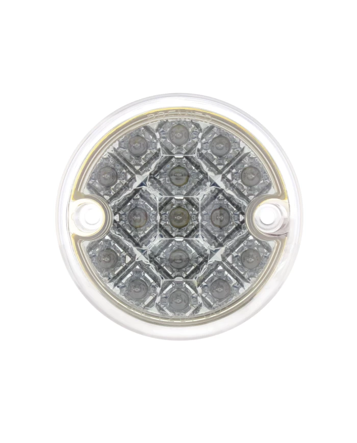 (BULK) 15 RED LED 3" DUAL FUNCTION DOUBLE FACE REFLECTOR LIGHT/ LIGHT ONLY - CLEAR LENS (BULK) 15 RED LED 3" DUAL FUNCTION DOUBLE FACE REFLECTOR LIGHT/ LIGHT ONLY - CLEAR LENS