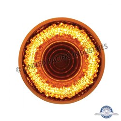 UP36524-9 LED 2" Round Mirage Light (Clearance/Marker) - Amber LED/Amber Lens