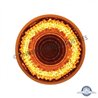 UP36524-9 LED 2" Round Mirage Light (Clearance/Marker) - Amber LED/Amber Lens