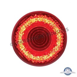 UP36525-9 LED 2" Round Mirage Light (Clearance/Marker) - Red LED/Red Lens