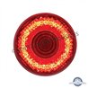 UP36525-9 LED 2" Round Mirage Light (Clearance/Marker) - Red LED/Red Lens