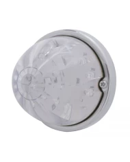 (BULK) 17 RED LED WATERMELON CAB LIGHT FLUSH MOUNT KIT - CLEAR LENS (BULK) 17 RED LED WATERMELON CAB LIGHT FLUSH MOUNT KIT - CLEAR LENS