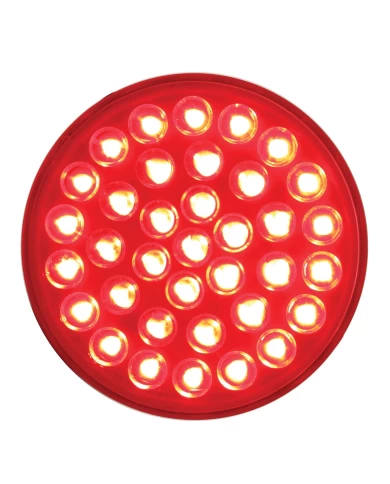 (BULK) ECONOMY 36 RED LED 4" S/T/T LIGHT - RED LENS (BULK) ECONOMY 36 RED LED 4" S/T/T LIGHT - RED LENS