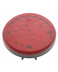 (BULK) ECONOMY 36 RED LED 4" S/T/T LIGHT - RED LENS