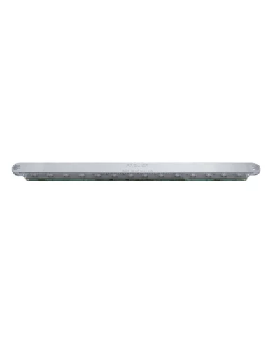(BULK) 14 RED LED 12" AUXILIARY/ACCESSORY LIGHT BAR - CHROME LENS (BULK) 14 RED LED 12" AUXILIARY/ACCESSORY LIGHT BAR - CHROME LENS