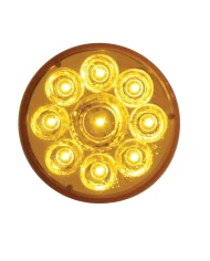 (CARD) 9 AMBER LED 2 1/2" REFLECTOR CLEARANCE/MARKER LIGHT - AMBER LENS (CARD) 9 AMBER LED 2 1/2" REFLECTOR CLEARANCE/MARKER LIGHT - AMBER LENS