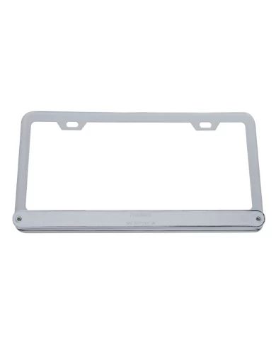 (CARD) LICENSE FRAME W/ 14 RED LED 12" LIGHT BAR - CHROME LENS (CARD) LICENSE FRAME W/ 14 RED LED 12" LIGHT BAR - CHROME LENS