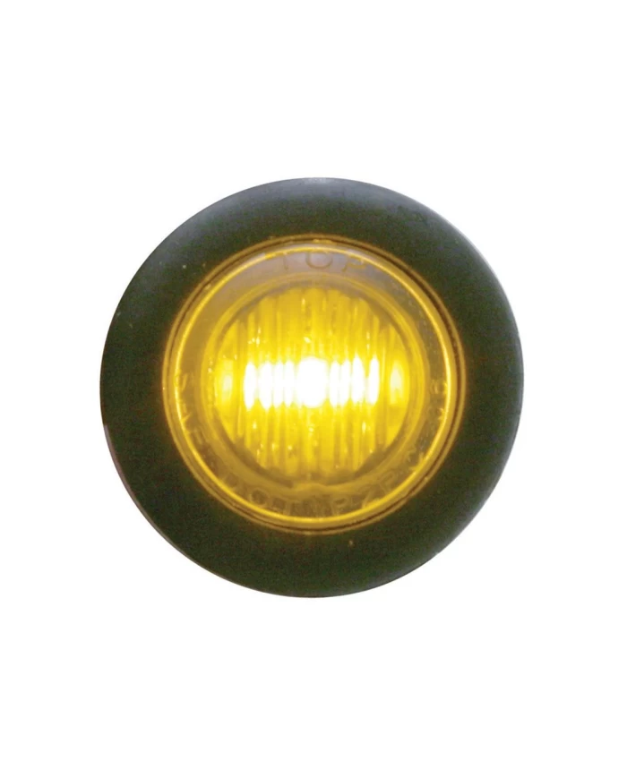 (CARD) 3 AMBER LED MINI CLEARANCE/MARKER LIGHT WITH AMBER LENS (CARD) 3 AMBER LED MINI CLEARANCE/MARKER LIGHT WITH AMBER LENS